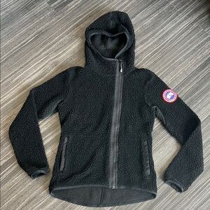 Canada Goose Fleece Hooded Jacket